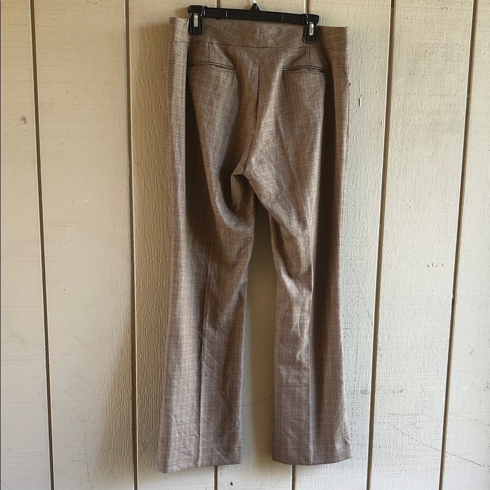 ANTONIO MELANI Brown Glen Plaid Women's Blazer & Pants Set - Picture 12 of 16